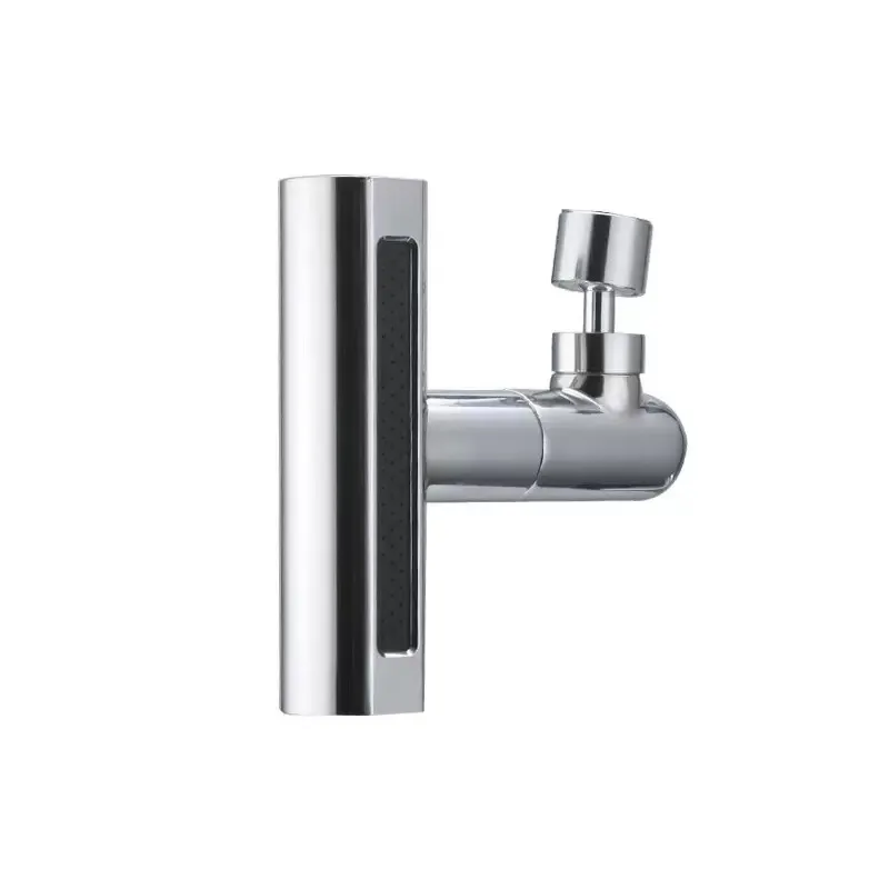 Waterfall Kitchen Faucet with 4 Spray Modes – Hot & Cold Mixer Tap, 360° Swivel, for Sink and Countertop, Universal Fit